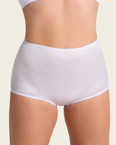 Full coverage classic panty#color_000-white