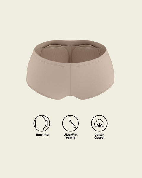 Classic butt lifter shaper panty#color_802-nude