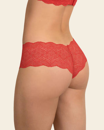 Cheeky Lace Hipster Panty#color_239-red