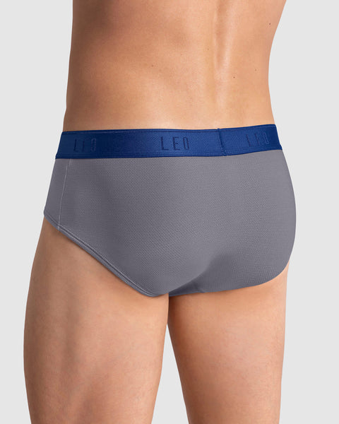 Ultra-Light Brief with Ergonomic Pouch#color_758-gray-elastic-blue