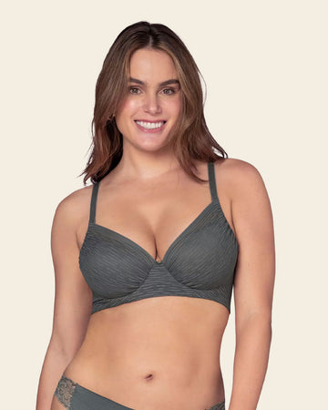 Complete Coverage Smoothing Bra#color_784-dark-gray