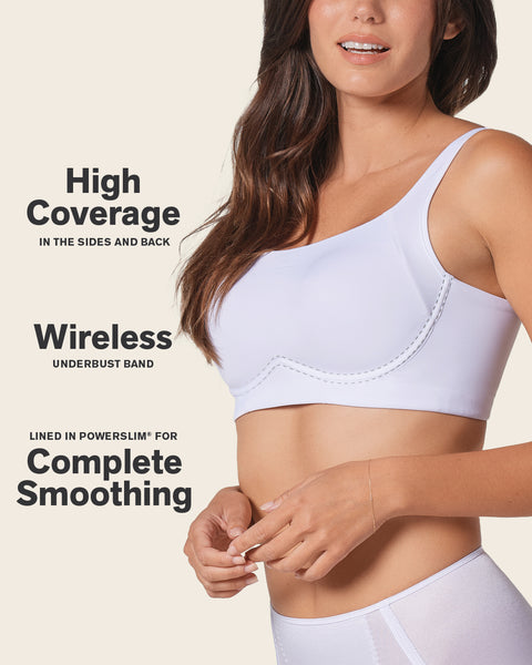 Everyday wireless support bra#color_000-white