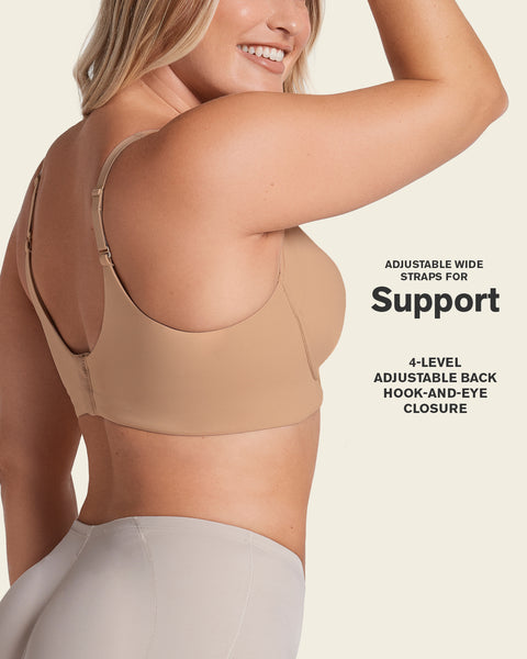 Wireless Support Bra#color_801-golden-beige