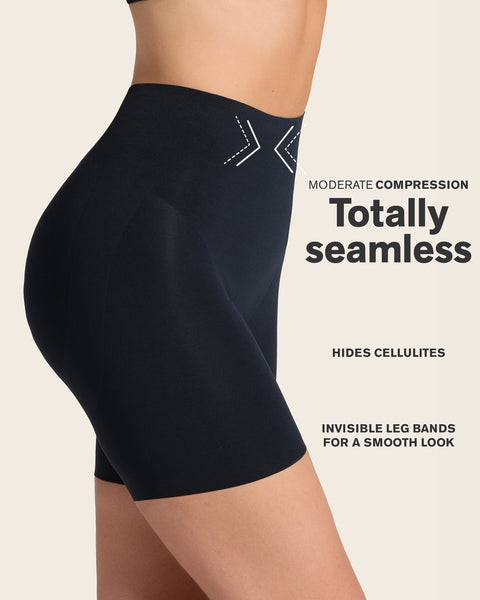 Seamless Butt Lifter Shaper Short#color_700-black