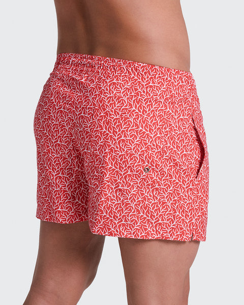 3" Eco Friendly Swim Shorts#color_a84-red-coral-print