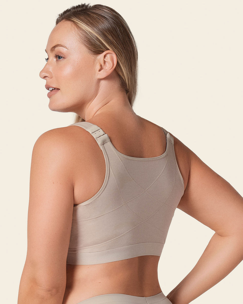 All-in-one stretchy cotton wireless bra