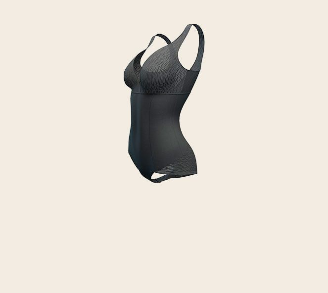 Women's Bodysuit Skims Waist Trainer Body Shaper Side Zipper Adjustable  Breast Support Tummy Control Shaperwear (Color : B, Size : XXX-Large) :  : Fashion