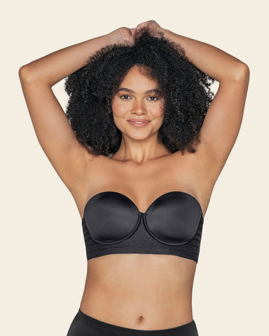 Buy Black Clear Back Smoothing Strapless Bra from Next Australia