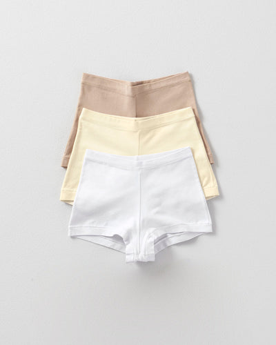 3-Pack Stretch Cotton Mid-Rise Bikini Panties